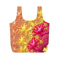 Fractal Math Mathematics Science Full Print Recycle Bag (m) by Wegoenart