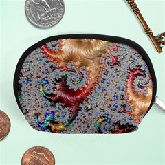 Fractal Artwork Design Pattern Accessory Pouch (medium) by Wegoenart