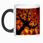 Leaf Autumn Nature Background Morph Mugs Left