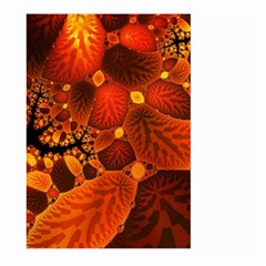 Leaf Autumn Nature Background Large Garden Flag (two Sides) by Wegoenart