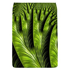 Fractal Background Abstract Green Removable Flap Cover (s) by Wegoenart