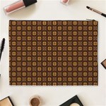 Background Pattern Structure Cosmetic Bag (XL) Back