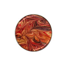 Marbled Paper Mottle Color Movement Hat Clip Ball Marker