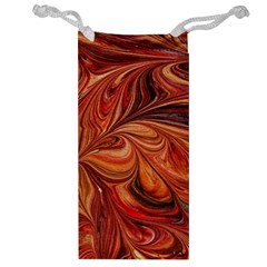 Marbled Paper Mottle Color Movement Jewelry Bag