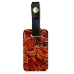 Marbled Paper Mottle Color Movement Luggage Tags (one Side)  by Wegoenart