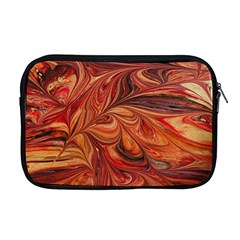 Marbled Paper Mottle Color Movement Apple Macbook Pro 17  Zipper Case by Wegoenart