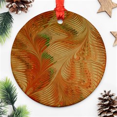 Mottle Color Movement Colorful Ornament (round) by Wegoenart