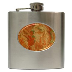 Mottle Color Movement Colorful Hip Flask (6 Oz)