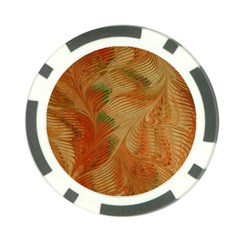 Mottle Color Movement Colorful Poker Chip Card Guard by Wegoenart