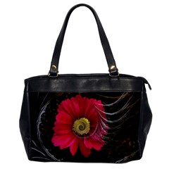 Fantasy Flower Fractal Blossom Oversize Office Handbag by Wegoenart