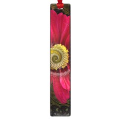 Fantasy Flower Fractal Blossom Large Book Marks by Wegoenart