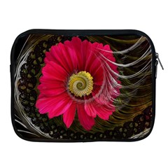 Fantasy Flower Fractal Blossom Apple Ipad 2/3/4 Zipper Cases by Wegoenart