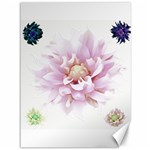 Abstract Transparent Image Flower Canvas 36  x 48  35.26 x46.15  Canvas - 1