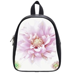 Abstract Transparent Image Flower School Bag (small) by Wegoenart