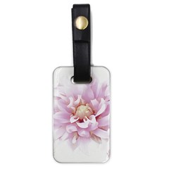 Abstract Transparent Image Flower Luggage Tags (one Side)  by Wegoenart