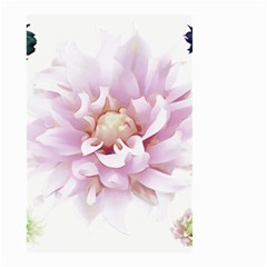 Abstract Transparent Image Flower Small Garden Flag (two Sides)