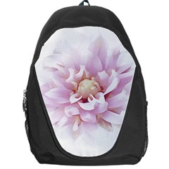 Abstract Transparent Image Flower Backpack Bag