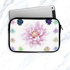 Abstract Transparent Image Flower Apple Ipad Mini Zipper Cases by Wegoenart