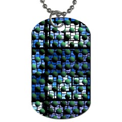 Looking Out At Night, Abstract Venture Adventure Looking Out At Night, Abstract Venture Adventure Dog Tag (one Side) by DianeClancy