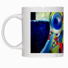 Twilight Bass No  2 White Mugs by Azure