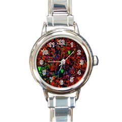 Dance  Of The  Forest 1 Round Italian Charm Watch