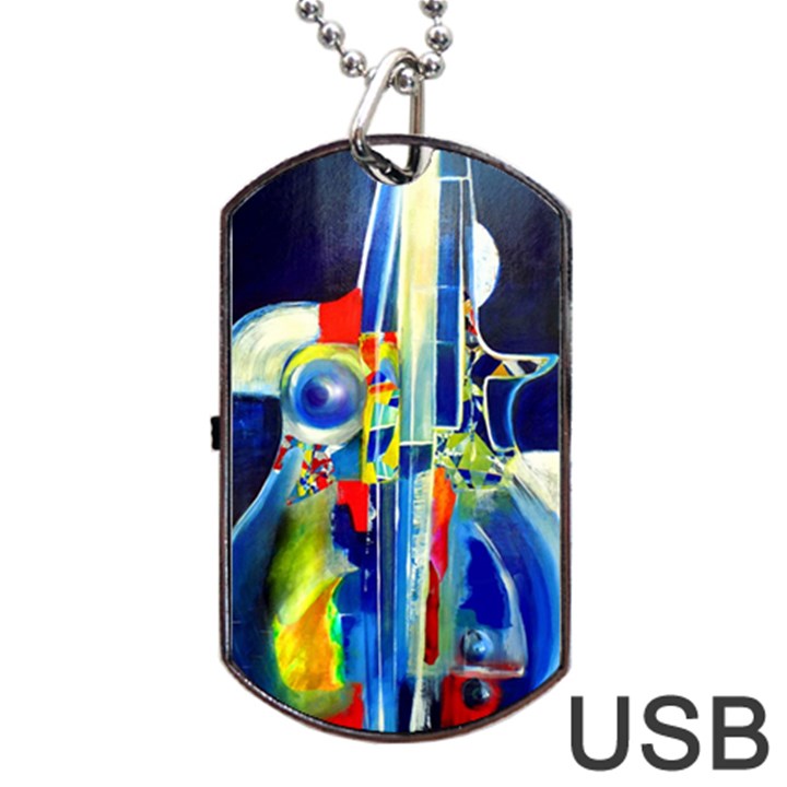 Twilight Bass No 2 F Dog Tag USB Flash (One Side)