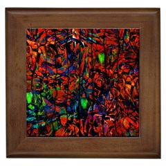 Dance  Of The  Forest 1 Framed Tiles by Azure