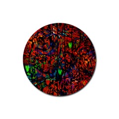 Dance  Of The  Forest 1 Rubber Coaster (round) 