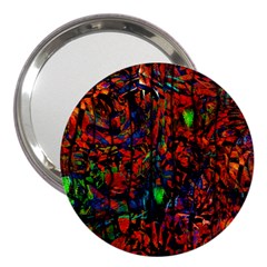 Dance  Of The  Forest 1 3  Handbag Mirrors