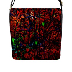 Dance  Of The  Forest 1 Flap Closure Messenger Bag (l) by Azure