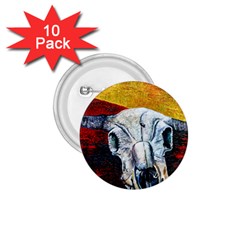 Skull 2 1 75  Buttons (10 Pack)