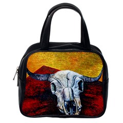 Skull 2 Classic Handbag (one Side)