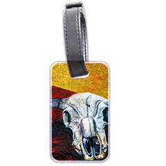 Skull 2 Luggage Tags (two Sides)