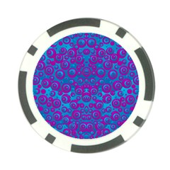 The Eyes Of Freedom In Polka Dot Poker Chip Card Guard by pepitasart