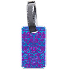 The Eyes Of Freedom In Polka Dot Luggage Tags (two Sides) by pepitasart