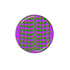 The Happy Eyes Of Freedom In Polka Dot Cartoon Pop Art Hat Clip Ball Marker by pepitasart