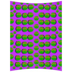 The Happy Eyes Of Freedom In Polka Dot Cartoon Pop Art Back Support Cushion by pepitasart