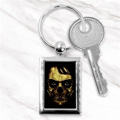 Angry Skull Monster Poster Key Chains (rectangle)  by dflcprints