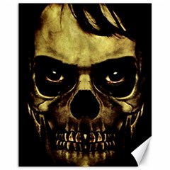 Angry Skull Monster Poster Canvas 11  X 14  by dflcprints