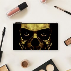 Angry Skull Monster Poster Cosmetic Bag (small) by dflcprints