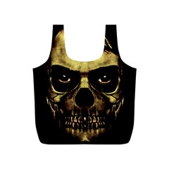 Angry Skull Monster Poster Full Print Recycle Bag (s) by dflcprints