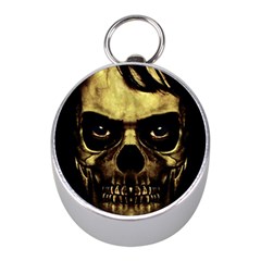 Angry Skull Monster Poster Mini Silver Compasses by dflcprints