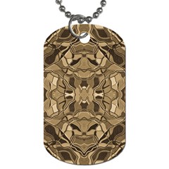 Abstract #8   I   Antiqued 6000 Dog Tag (two Sides)