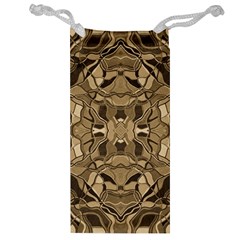 Abstract #8   I   Antiqued 6000 Jewelry Bag by KesaliSkyeArt