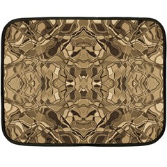 Abstract #8   I   Antiqued 6000 Double Sided Fleece Blanket (mini) 