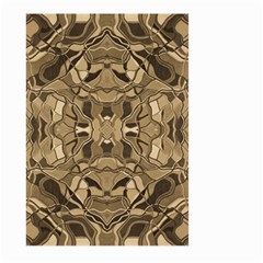 Abstract #8   I   Antiqued 6000 Large Garden Flag (two Sides) by KesaliSkyeArt