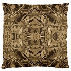 Abstract #8   I   Antiqued 6000 Standard Flano Cushion Case (two Sides)