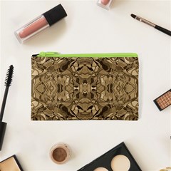 Abstract #8   I   Antiqued 6000 Cosmetic Bag (xs) by KesaliSkyeArt