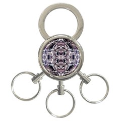 Abstract #8   I   Aquatic 6000 3-ring Key Chains by KesaliSkyeArt