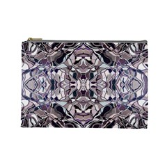 Abstract #8   I   Aquatic 6000 Cosmetic Bag (large) by KesaliSkyeArt